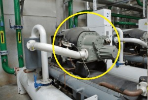 Compressor as the main chiller component