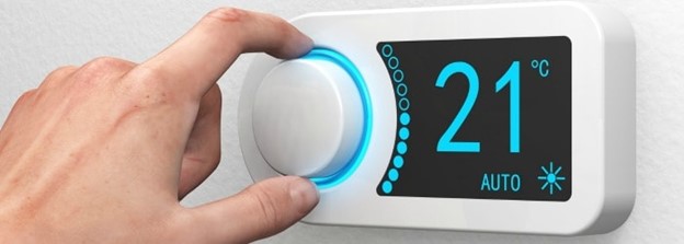 Install a smart thermostat